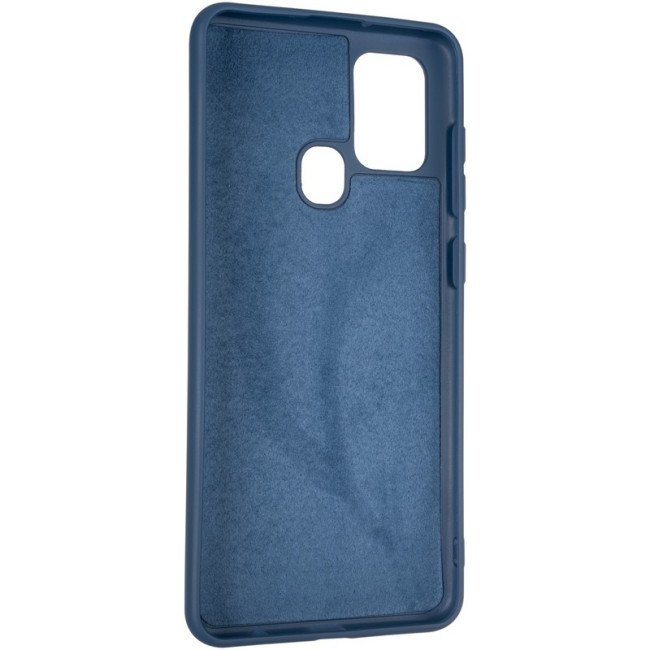 Чохол Full Soft Case для Samsung A217 (A21s) Dark Blue Чохол Full Soft Case для Samsung A217 (A21s) Dark Blue