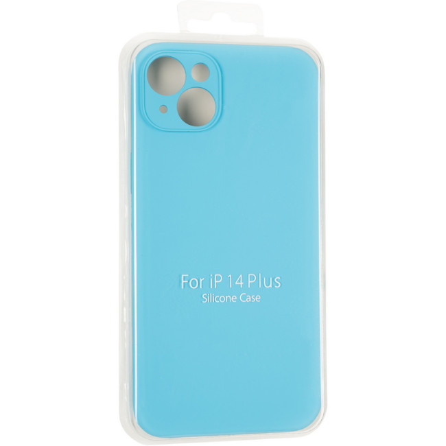 Чохол Original Full Soft Case для iPhone 14 Plus (without logo) Blue Чохол Original Full Soft Case для iPhone 14 Plus (without logo) Blue