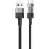 Кабель USB Gelius Fusion GP-UCN003 (Incredible series) Type-C (1.25m) (3A) Black