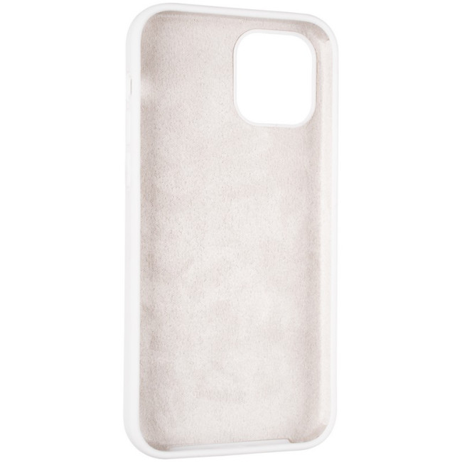 Чохол Original Full Soft Case для iPhone 12/12 Pro (without logo) White Чохол Original Full Soft Case для iPhone 12/12 Pro (without logo) White