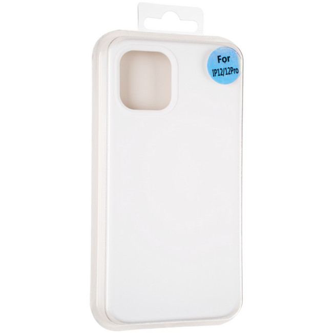 Чохол Original Full Soft Case для iPhone 12/12 Pro (without logo) White Чохол Original Full Soft Case для iPhone 12/12 Pro (without logo) White