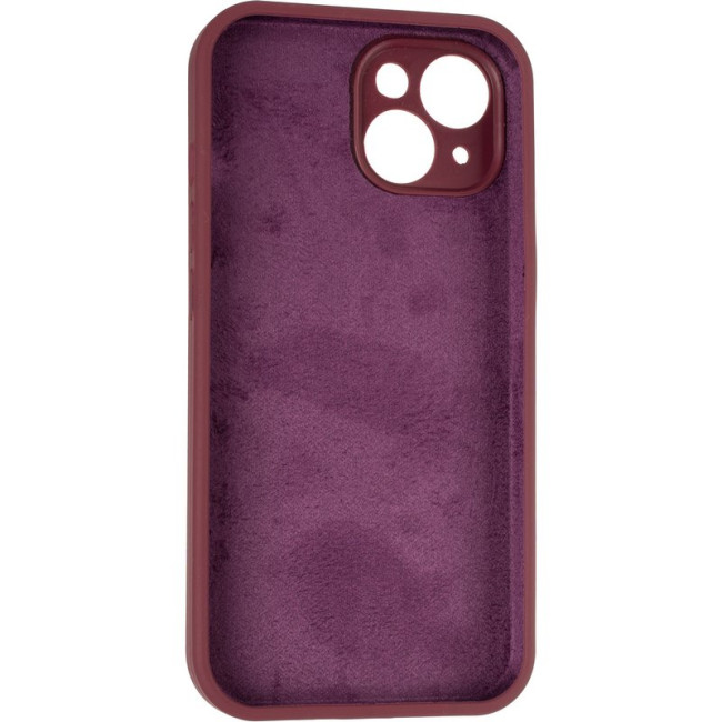 Чохол Original Full Soft Case для iPhone 15 (without logo) Marsala Чохол Original Full Soft Case для iPhone 15 (without logo) Marsala