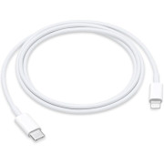 Кабель 99% Original Lightning Type-C 1m  (чіп MFI Foxconn) (box) White