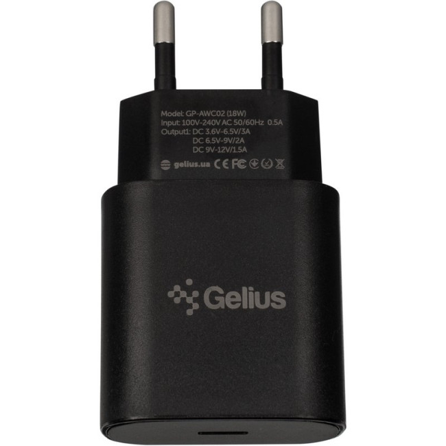 Бездротовий зарядний пристрій Gelius Wireless Charger 3in1 15W GP-AWC01 Black