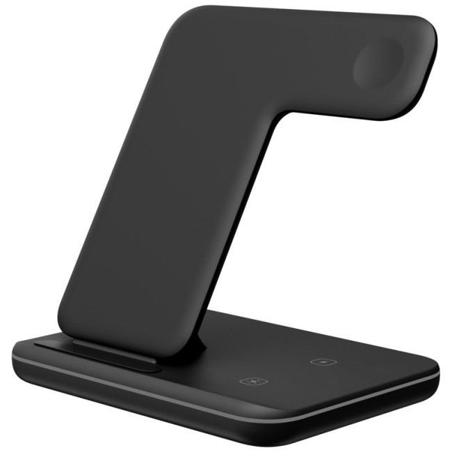 Бездротовий зарядний пристрій Gelius Wireless Charger 3in1 15W GP-AWC01 Black
