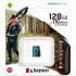 Карта пам'яті microSDXC 128Gb Kingston Canvas Go Plus A2 V30 (UHS-1 U3) (R-170Mb/s)