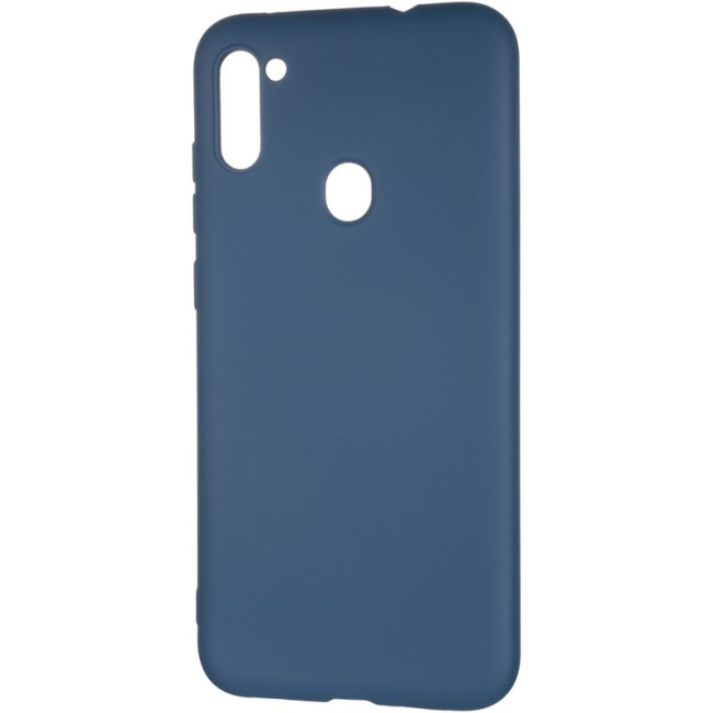 Чохол Full Soft Case для Samsung A115 (A11)/M115 (M11) Dark Blue Чохол Full Soft Case для Samsung A115 (A11)/M115 (M11) Dark Blue