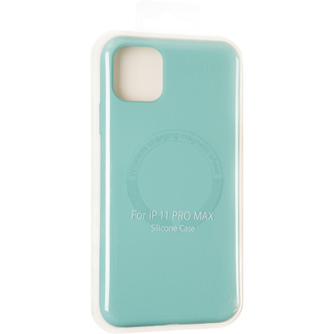 Чохол Full Soft Case (MagSafe) для iPhone 11 Pro Max Mint Чохол Full Soft Case (MagSafe) для iPhone 11 Pro Max Mint