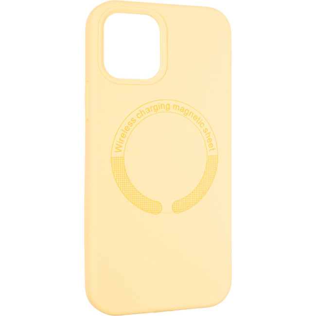 Чохол Full Soft Case (MagSafe) для iPhone 13 Pro Yellow Чохол Full Soft Case (MagSafe) для iPhone 13 Pro Yellow