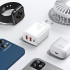 Мережевий зарядний пристрій Baseus Compact Quick Charger 2USB + Type-C 30W (CCXJ-E02) White