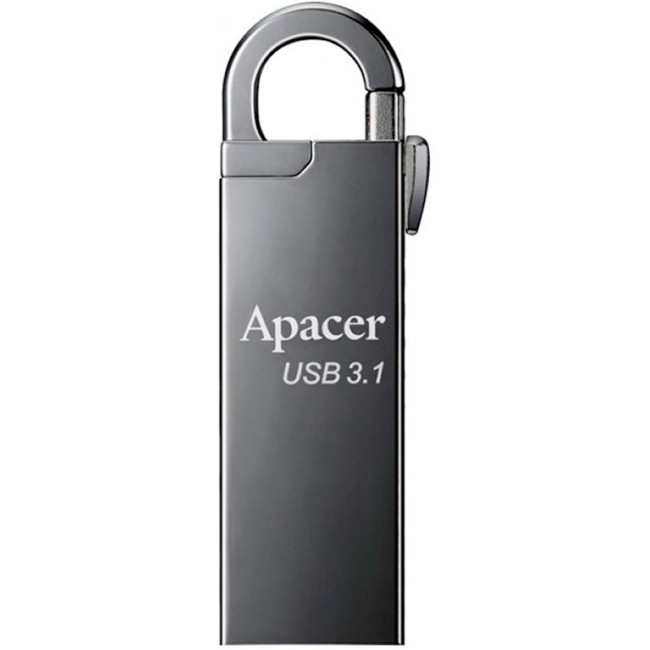 USB флеш накопичувач Apacer AH15A 64Gb USB 3.1 Ashy