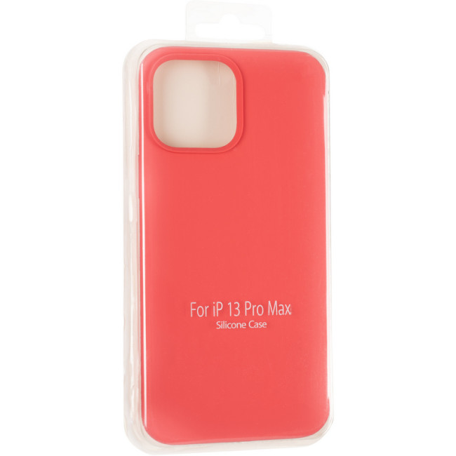 Чохол Original Full Soft Case для iPhone 13 Pro Max (without logo) Rose Red