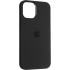 Чохол Original Full Soft Case (MagSafe) для iPhone 12 Mini Black