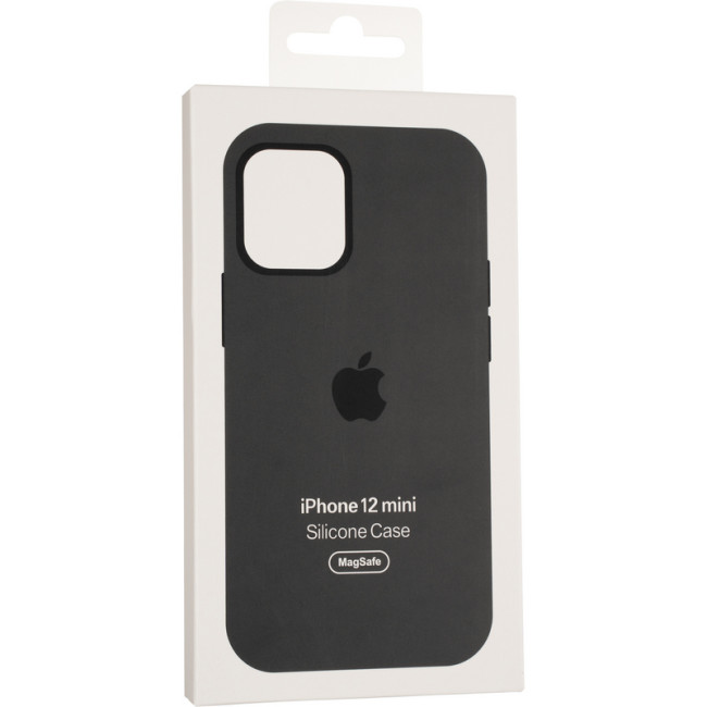 Чохол Original Full Soft Case (MagSafe) для iPhone 12 Mini Black