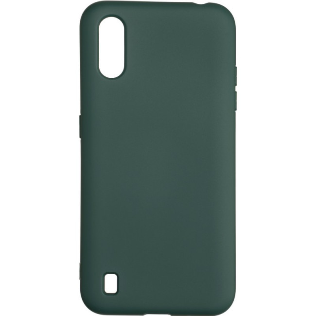Чохол Full Soft Case для Samsung A015 (A01)/M015 (M01) Dark Green Чохол Full Soft Case для Samsung A015 (A01)/M015 (M01) Dark Green