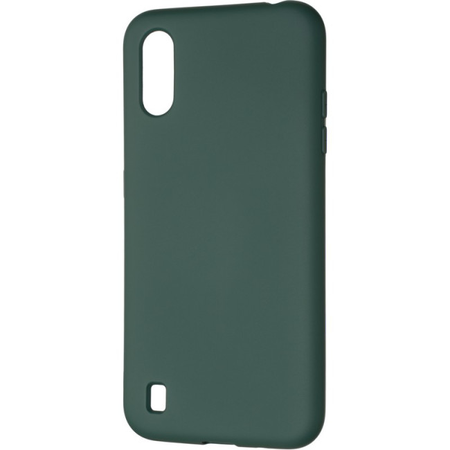Чохол Full Soft Case для Samsung A015 (A01)/M015 (M01) Dark Green Чохол Full Soft Case для Samsung A015 (A01)/M015 (M01) Dark Green