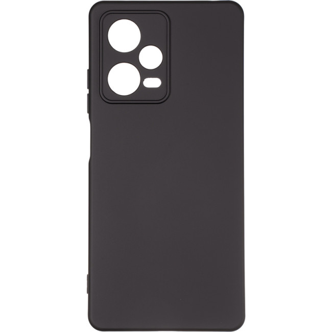 Чохол Full Soft Case для Xiaomi Redmi Note 12 Pro 5G Black Чохол Full Soft Case для Xiaomi Redmi Note 12 Pro 5G Black