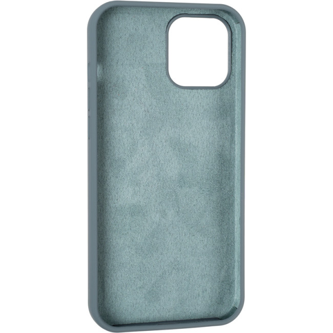 Чохол Original Full Soft Case для iPhone 12 Pro Max (without logo) Granny Grey Чохол Original Full Soft Case для iPhone 12 Pro Max (without logo) Granny Grey