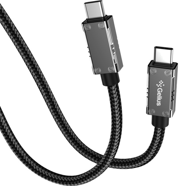 Кабель USB Gelius PowerFlex GP-UCN005 Type-C to Type-C (1,2m) (240W)