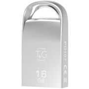 USB флеш накопичувач T&G Short 107 16Gb Metal Silver