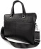 Офісна чоловіча сумка для ноутбука і документів Tiding Bag N65149 чорна