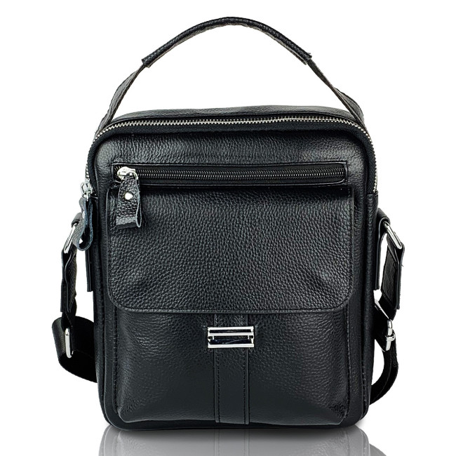 Шкіряна чоловіча сумка через плече Tiding Bag 80103-37
