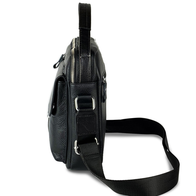 Шкіряна чоловіча сумка через плече Tiding Bag 80103-37