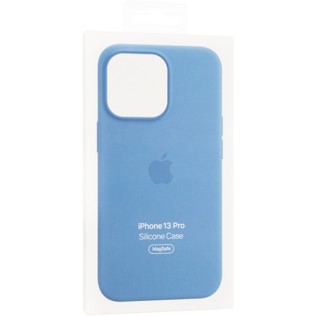 Чохол Original Full Soft Case (MagSafe Splash Screen) для iPhone 13 Pro Blue Jay