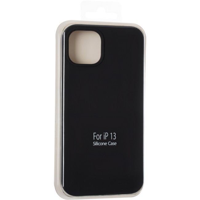 Чохол Original Full Soft Case для iPhone 13 (without logo) Black Чохол Original Full Soft Case для iPhone 13 (without logo) Black