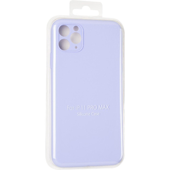 Чохол Original Full Soft Case для iPhone 11 Pro Max (without logo) Lavander Чохол Original Full Soft Case для iPhone 11 Pro Max (without logo) Lavander