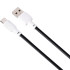 Кабель USB Gelius Full Silicon GP-UCN001C Type-C (1.2m) (18W) Black/White