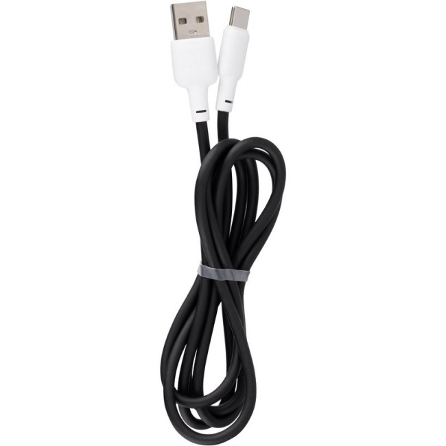 Кабель USB Gelius Full Silicon GP-UCN001C Type-C (1.2m) (18W) Black/White