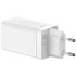 Мережевий зарядний пристрій Baseus GaN3 Pro Quick Charger 1USB + 2Type-C 65W (CCGP050102 ) + кабель Type-C/Type-C 100W White