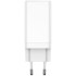 Мережевий зарядний пристрій Baseus GaN3 Pro Quick Charger 1USB + 2Type-C 65W (CCGP050102 ) + кабель Type-C/Type-C 100W White