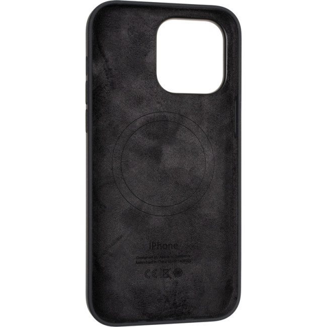 Чохол Original Full Soft Case (MagSafe Splash Screen) для iPhone 14 Pro Max Midnight