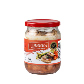 М'ясо тушковане Свинина 500г. 