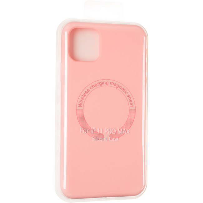 Чохол Full Soft Case (MagSafe) для iPhone 11 Pro Max Pink Чохол Full Soft Case (MagSafe) для iPhone 11 Pro Max Pink