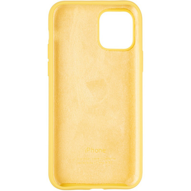 Чохол Original Full Soft Case для iPhone 11 Pro Canary Yellow Чохол Original Full Soft Case для iPhone 11 Pro Canary Yellow