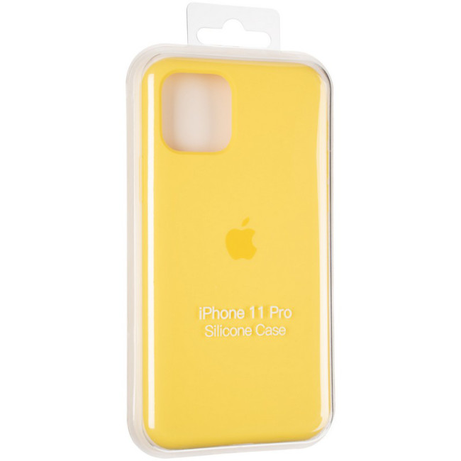 Чохол Original Full Soft Case для iPhone 11 Pro Canary Yellow Чохол Original Full Soft Case для iPhone 11 Pro Canary Yellow