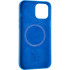 Чохол Original Full Soft Case (MagSafe Splash Screen) для iPhone 12 Pro Max Capri Blue