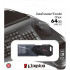 USB флеш накопичувач Kingston DT Exodia 64Gb USB 3.2 Onyx Black