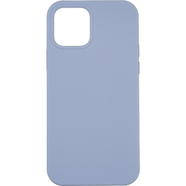 Чохол Original Full Soft Case для iPhone 12/12 Pro (without logo) Lavender Grey Чохол Original Full Soft Case для iPhone 12/12 Pro (without logo) Lavender Grey