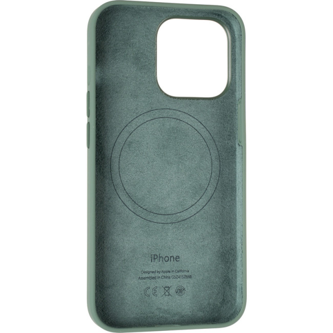 Чохол Original Full Soft Case (MagSafe Splash Screen) для IPhone 13 Pro Eucalyptus