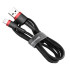 Кабель USB Baseus Cafule Lightning (CALKLF-C19) 2m Black/Red