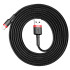 Кабель USB Baseus Cafule Lightning (CALKLF-C19) 2m Black/Red