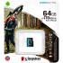Карта пам'яті microSDXC 64Gb Kingston Canvas Go Plus A2 V30 (UHS-1 U3) (R-170Mb/s)