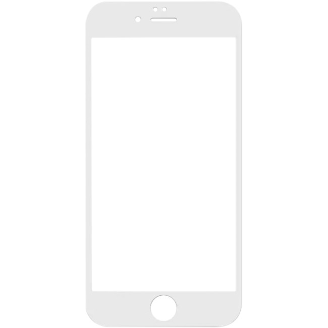 Захисне скло для iPhone 6 3D (w/o pack) White