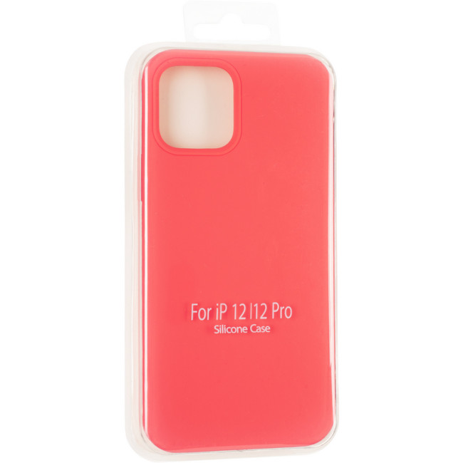 Чохол Original Full Soft Case для iPhone 12/12 Pro (without logo) Begonia