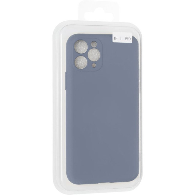Чохол Original Full Soft Case для iPhone 11 Pro (without logo) Lavander Grey