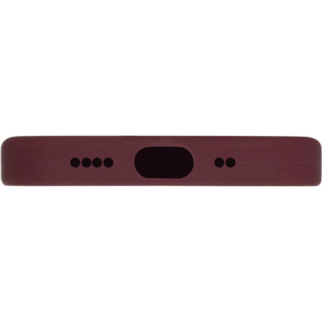 Чохол Original Full Soft Case (MagSafe) для iPhone 12 Mini Bordo